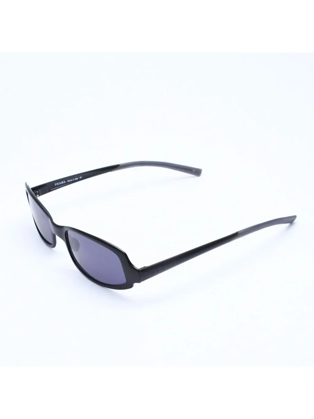 Prada Square Sunglasses Eyewear Metal Acetate Black